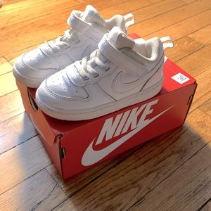 Toddler White Nike Sneakers